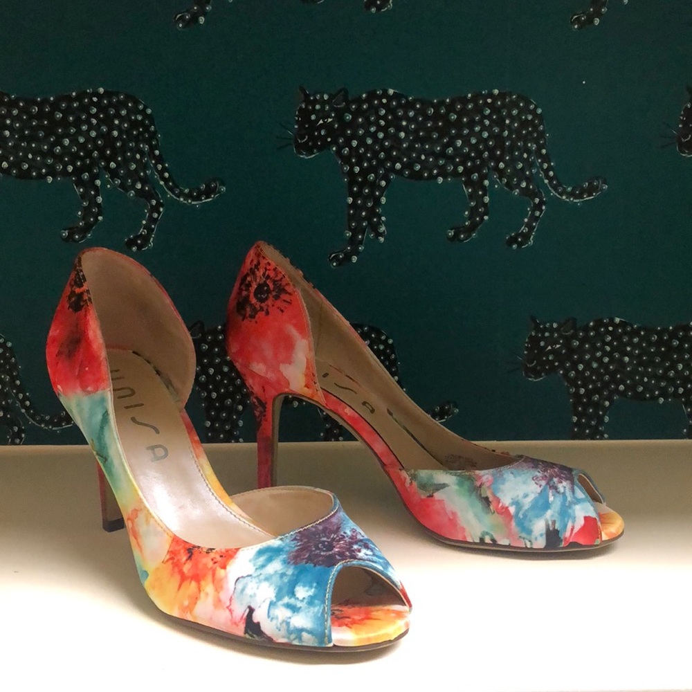 Unisa Colorful Open-toe Heel